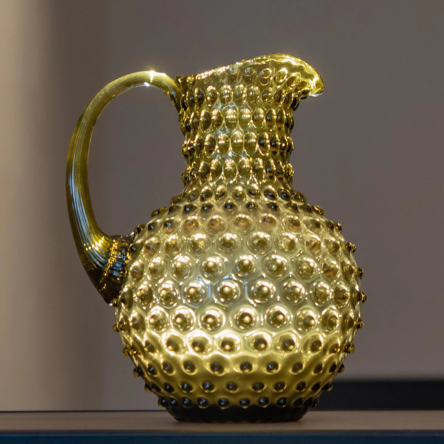 Bonsai Green Hobnail Sürahi — KLIMCHI-BonsaiGreen-Hobnail-Jug (1).jpg