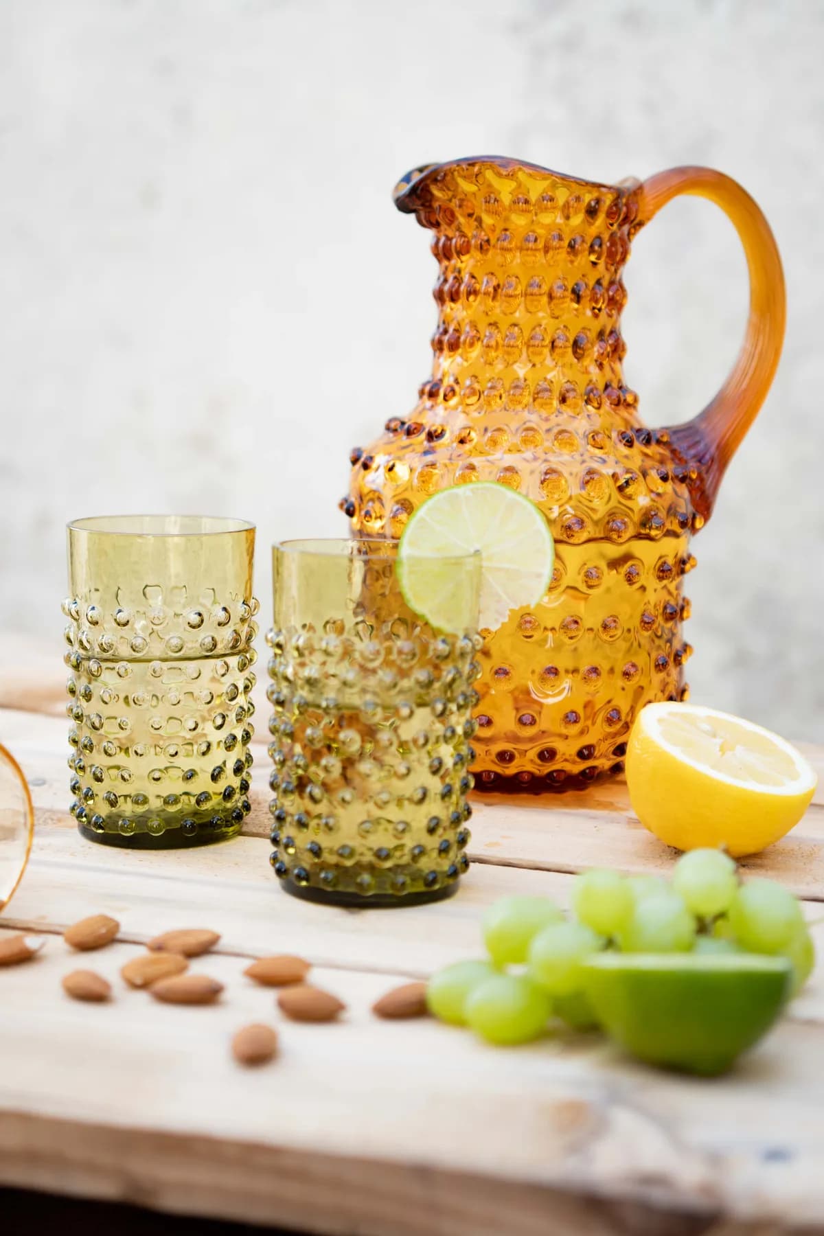 Bonsai Green Hobnail Bardak — KLIMCHI-BonsaiGreen-HobnailTumblers.jpg
