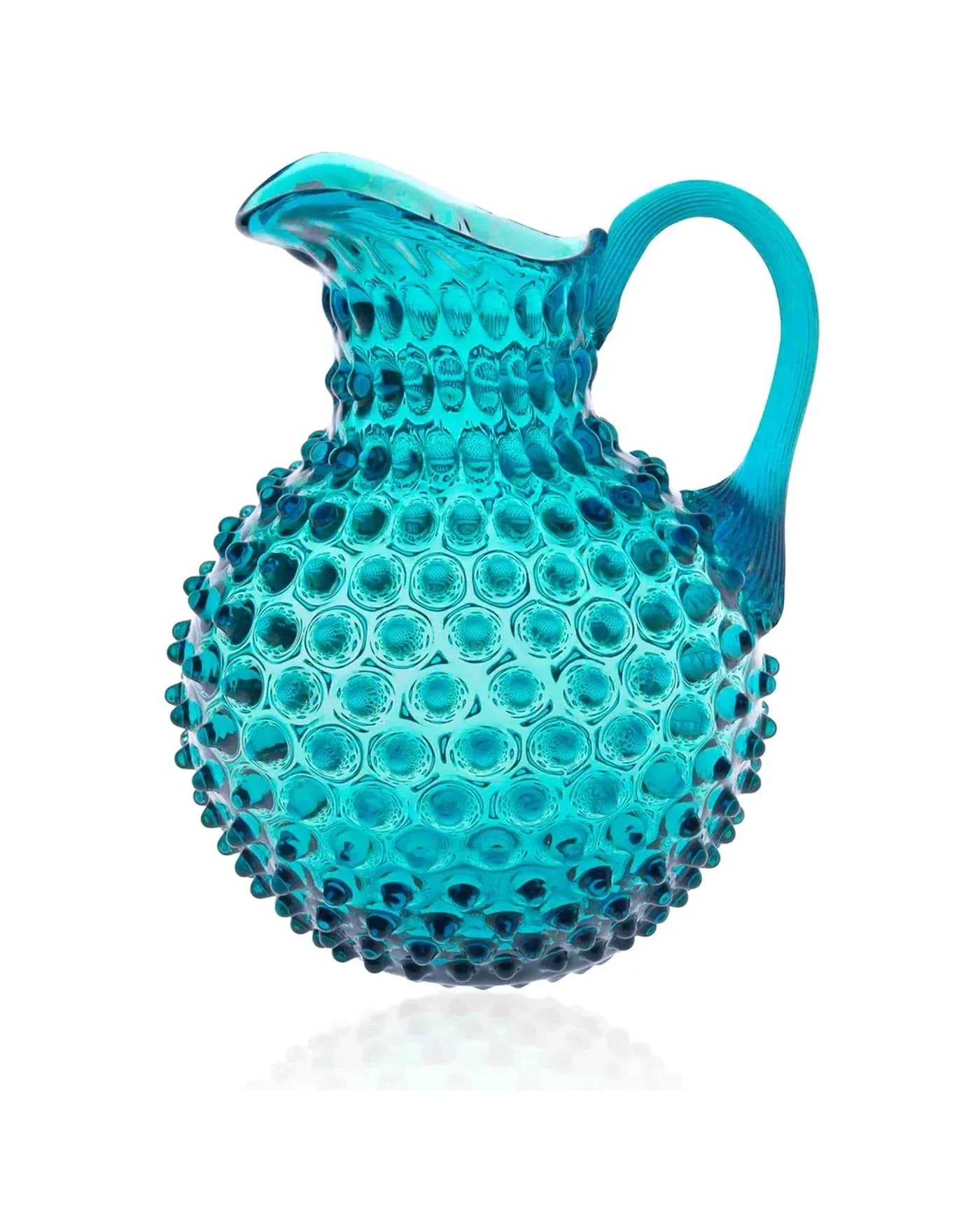 Aquamarine Hobnail Sürahi