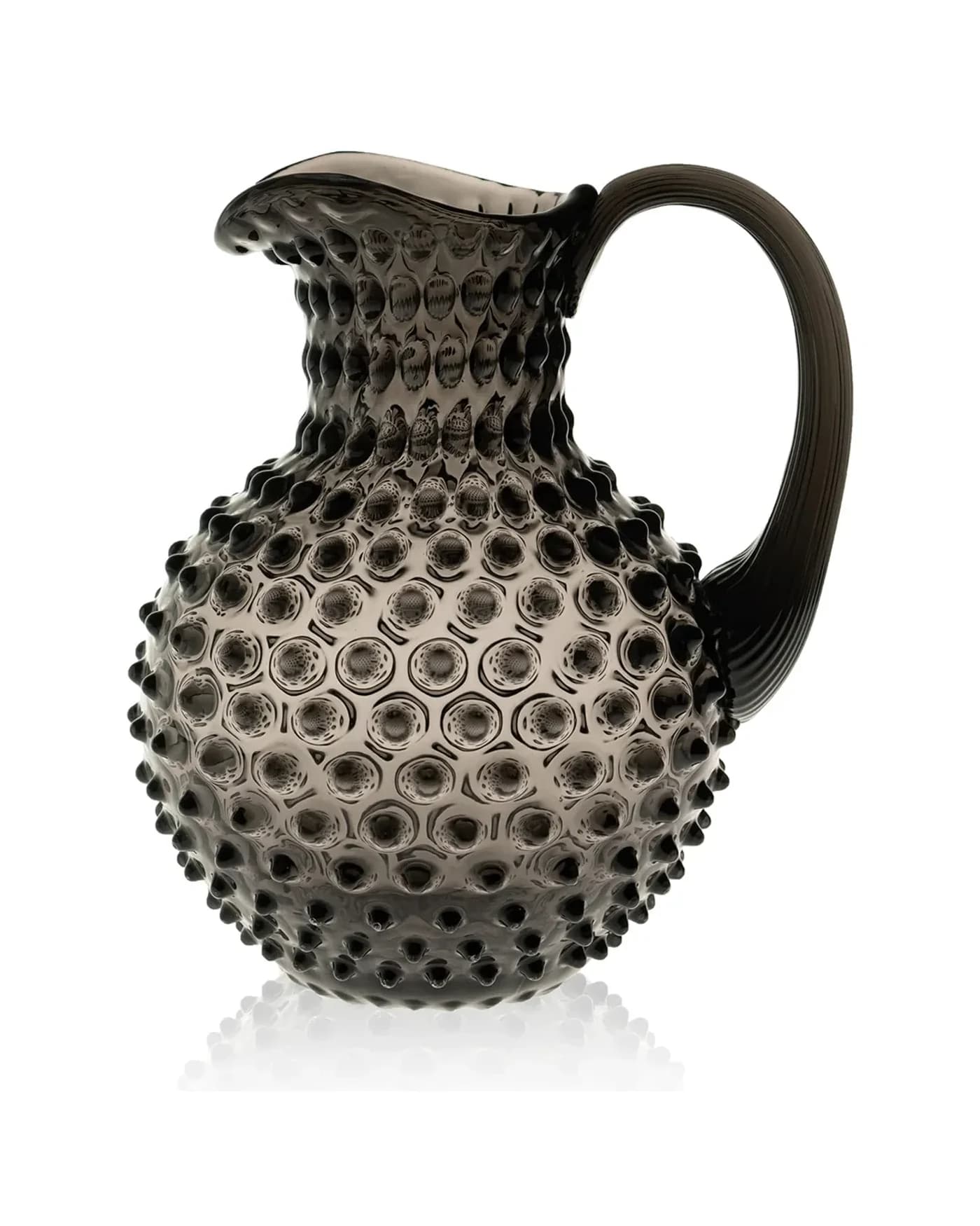 Black Smoke Hobnail Sürahi