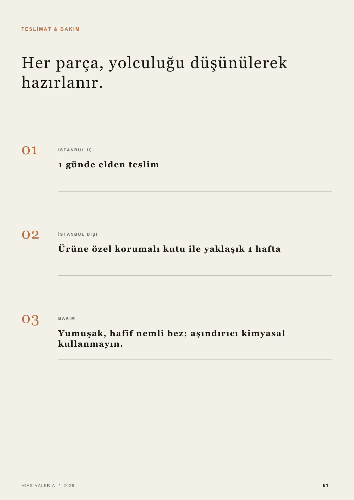 Koleksiyon Kataloğu 2026 — sayfa 61